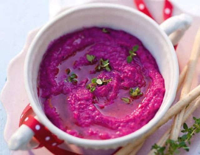 Beetroot dips have such wonderful color, texture and taste.