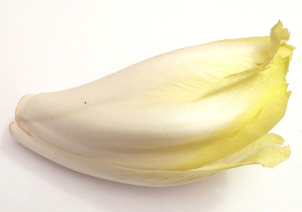 Belgian endive has a delicate white appearance and slight bitter taste that adds zing to salads. It can also be braised and fried for many savory dishes.