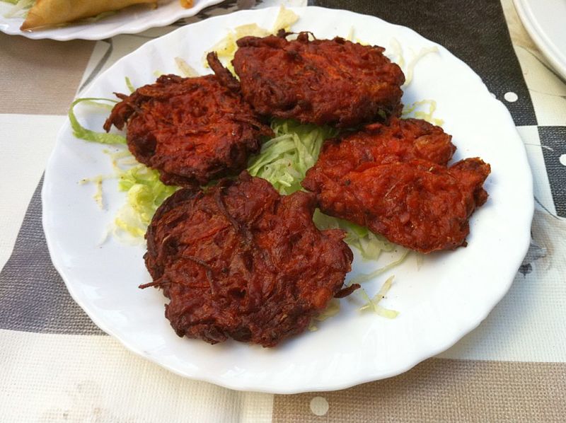 Onion Bhaji are great as a snack of starter. Learn how to many them yourself with this easy to follow recipe