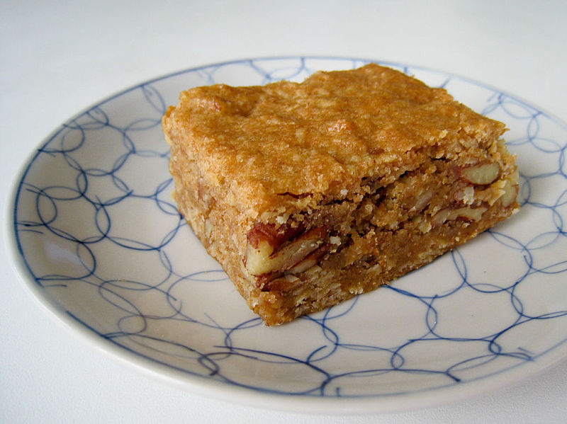 You can make delicious vegan blondies like these. See the fabulous collection of blondie recipes
