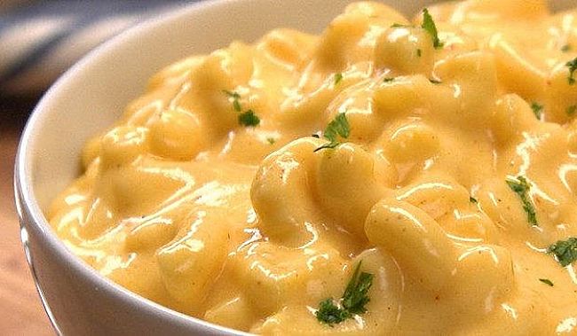 Lovely Mac and Cheese - so creamy and so satisfying
