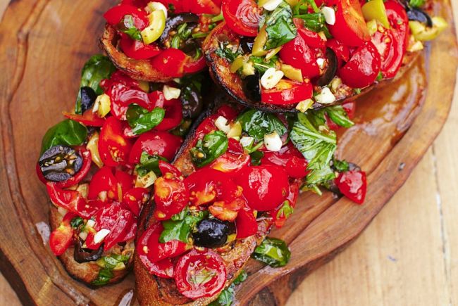 Bruschetta Caprese Recipe - A great variation - see the other variations in this article