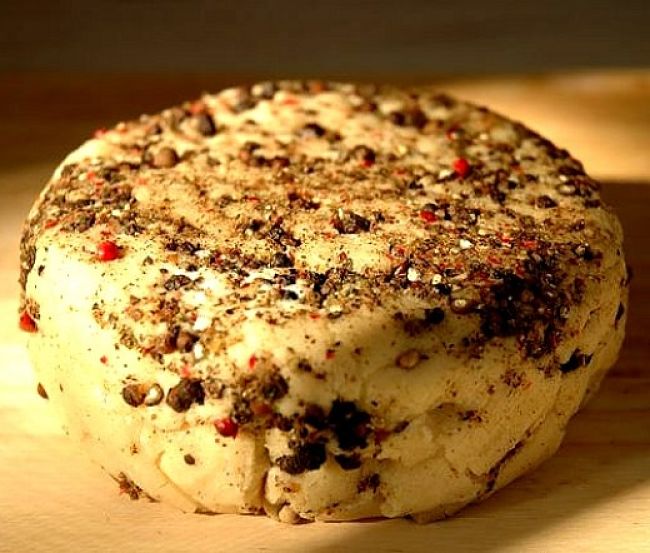 What the recipes will produce. A delightful cashew cheese block full of flavor with a delightful texture that can be used anyway that you use dairy cheese