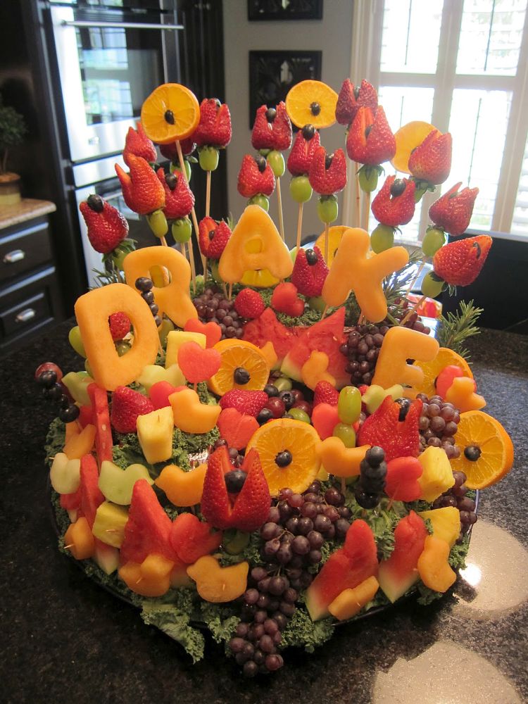 Food platters can be works of art providing fabulous displays for a lovely treat at a party
