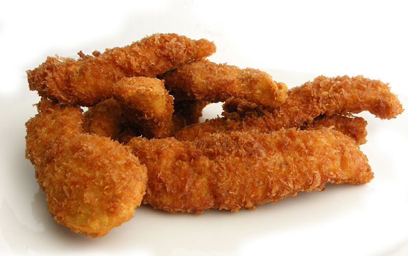 Tasty and Delicious homemade chicken strips