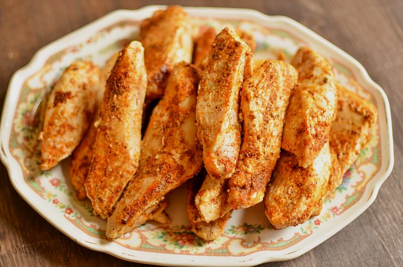 Baked Cajun Chicken Strips - Delicious - Learn how to prepare and cook it here