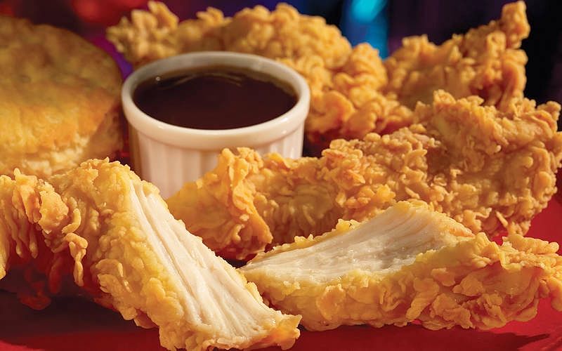 Lovely chicken strips coated in crumbs and shalloww fried make a wonderful snack or part food. Discover how to prepare them here.