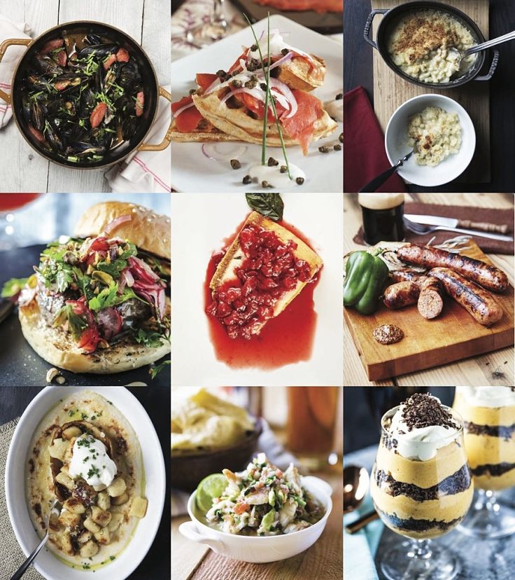 Some of the wide range of dishes that can benefit from using beer as an ingredient.