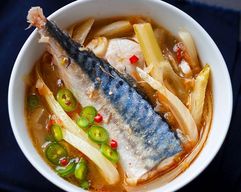 Spicy Mackerel Stew