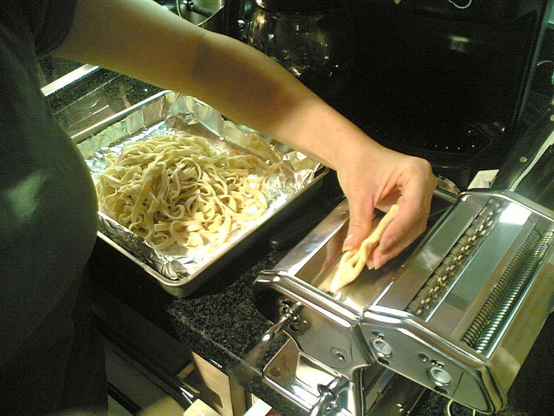 You can easily prepare all sort of pasta varieties using small pasta machines.