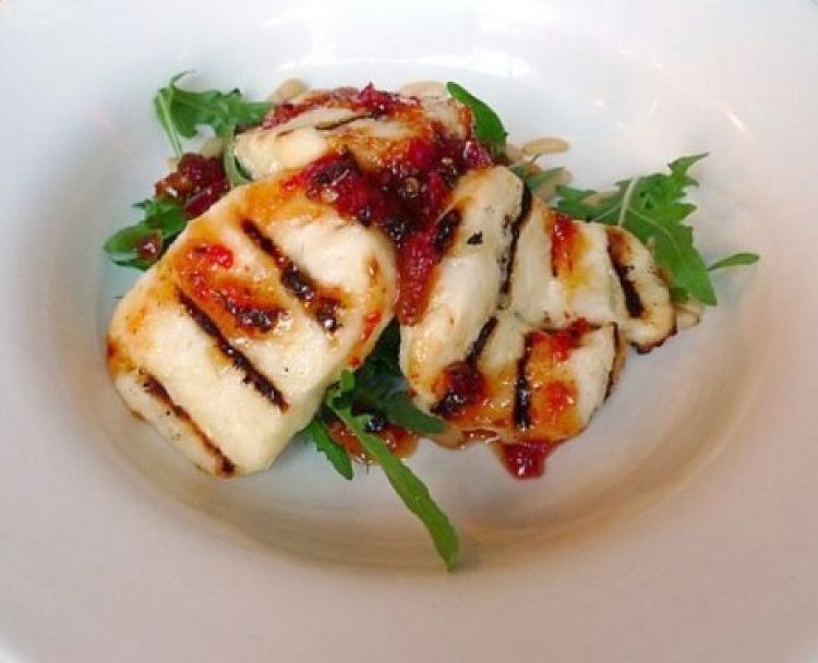 Halloumi Cheese grills better than most cheeses as it does not melt. See the recipe here