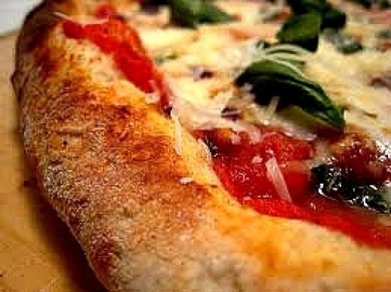 Homemade pizza has a lovely soft and silky crust - crunchy and soft inside - What a delight!