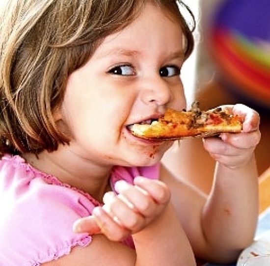 Kids love homemade pizzas because you can control the ingredients in the filling to match their preferences