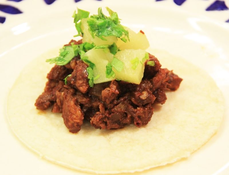 Very special Taco al Pastor - Pork and Pineapple Recipe.