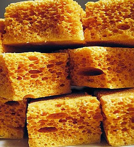 Honeycomb is easy to make at home but care is needed as the hot toffee expands very quickly and can burn the skin if spilt