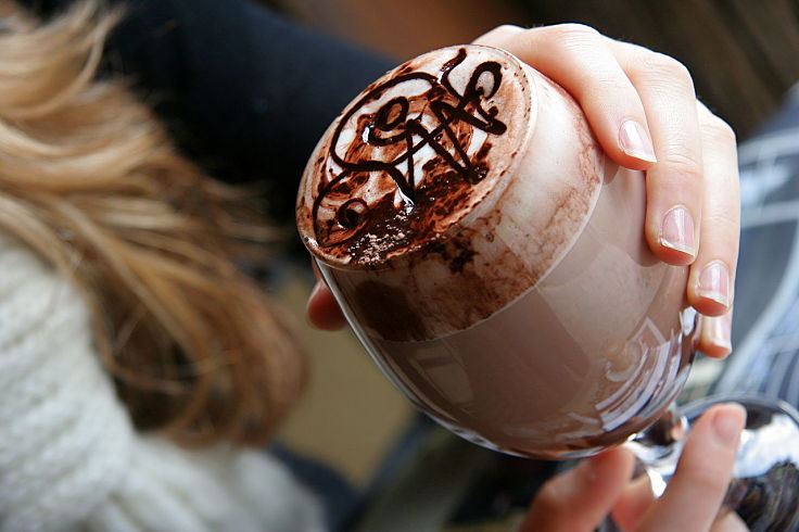 Hot chocolate can be very comforting and warming way to induce sleep and relaxation
