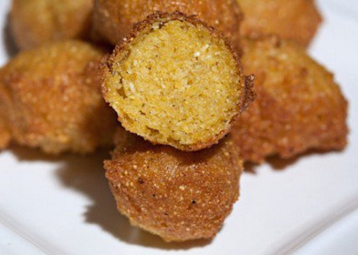 Hush puppies can be filled with a wide range of flavors such as onion, garlic, vegetables and even fish