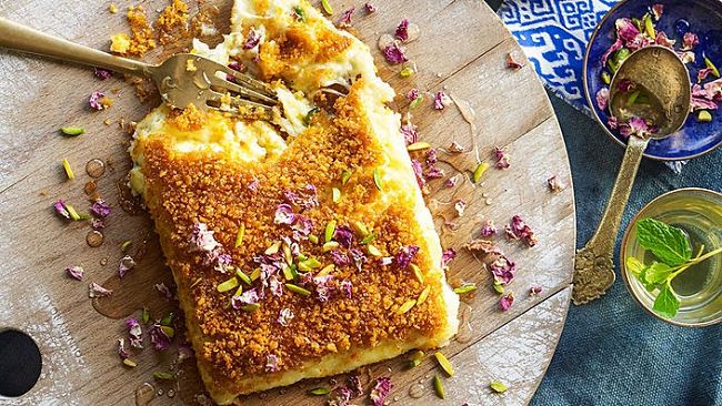 Knafeh has a lovely texture and a delightful taste. Learn how to make it using the recipes and guides in this article