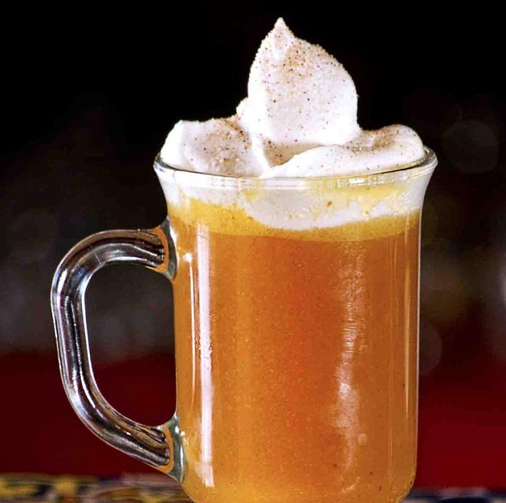 You can add orange juice to hot buttered rum to create a unique taste