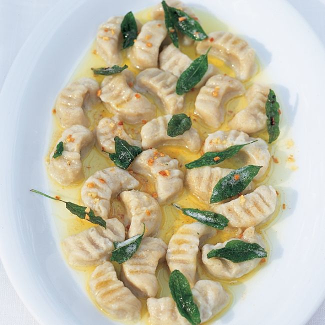 gnocchi with sage butter and parmesan