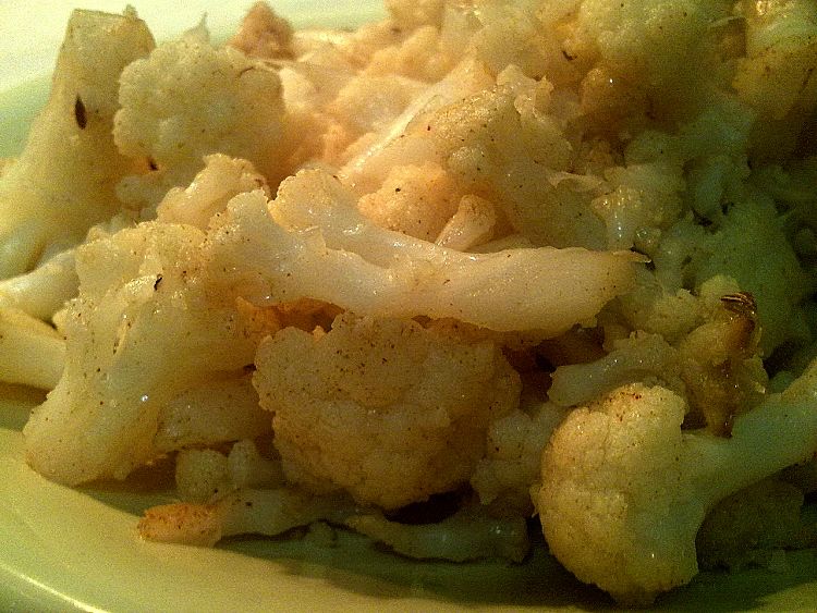 Baked cauliflower is delightful, but requires care to ensure it is not over cooked.