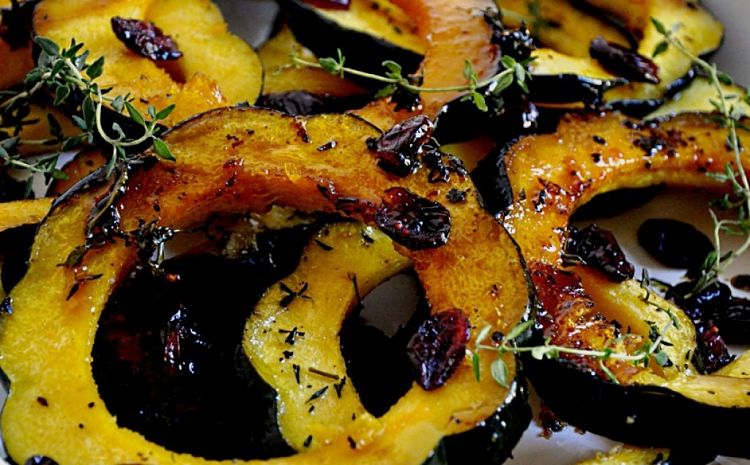 Baked squash is a delightful dish. especially when small squash are thin sliced and served with herbs and spices, such as cumin 