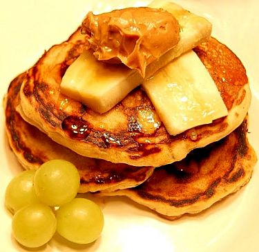 Pancake are great as a snack or simple lunch meal - see the recipes here