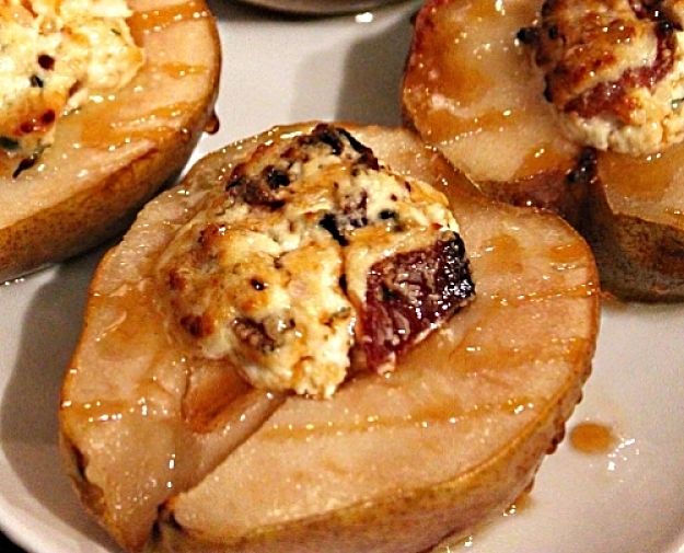 Grilled Pears accentuate the slight acidity and sweetness of pears