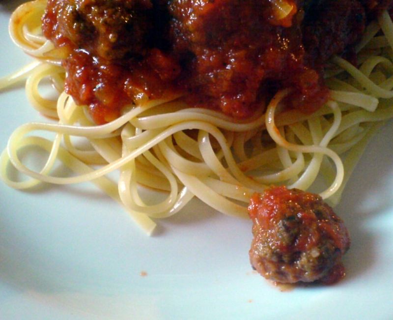 Ah! So Nice! Meatballs are fabulous when served with spaghetti and other pasta dishes