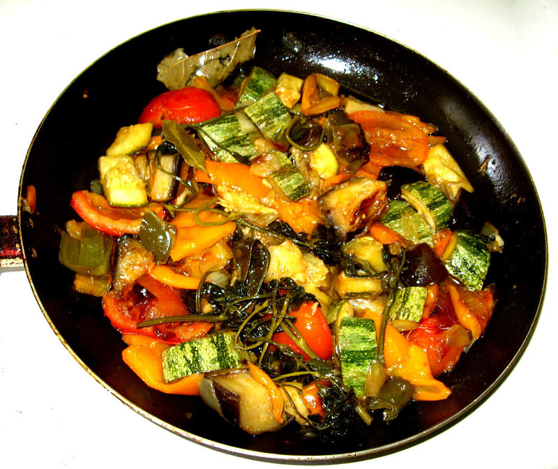 See the Easy Ratatouille Recipe - A delightful vegetable stew that highlights the texture and flavor of fresh vegetables 