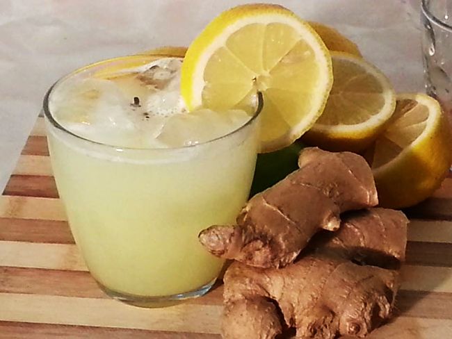 Fresh ginger has more aroma and 'zing' than dry ginger and lemons add acidity to counter the sweetness of the sugar