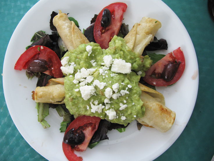 Flautas are delicious with a Mexican salad and spicy guacamole sauce. See the great collection of recipes here