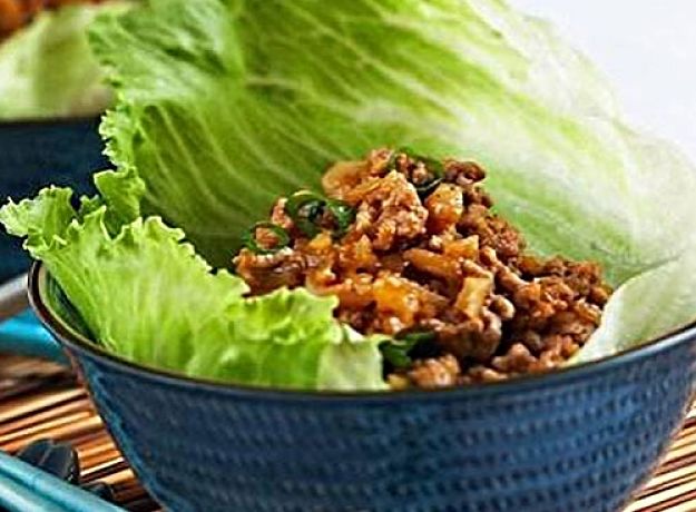 Seafood San choy bau is good to try as a variation to pork mince, especially with added herbs