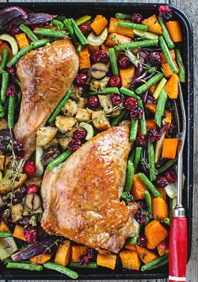 Sheet pan chicken is easy and quick to prepare. Learn the tips for ensuring all ingredients cook to perfection at the end of the baking period.