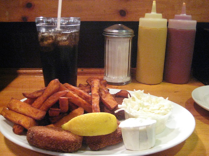 Sweet potato wedges and fries make a lovely snack or side serve with roast meat of a barbecue