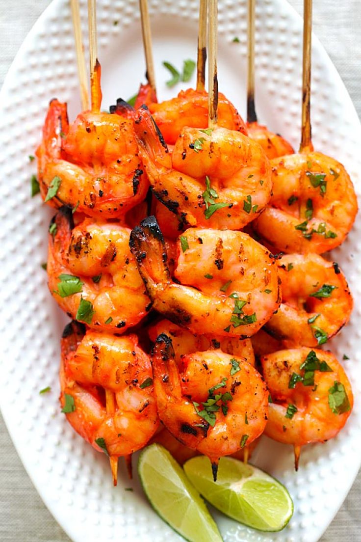 Tandoori marinated shrimp - a delicious way to showcase your homemade tandoor paste make using these recipes.