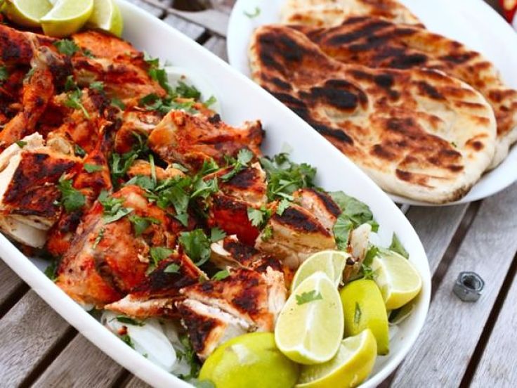 Mixed meat Tandoori platter is a great dish for a party of barbecue with friends