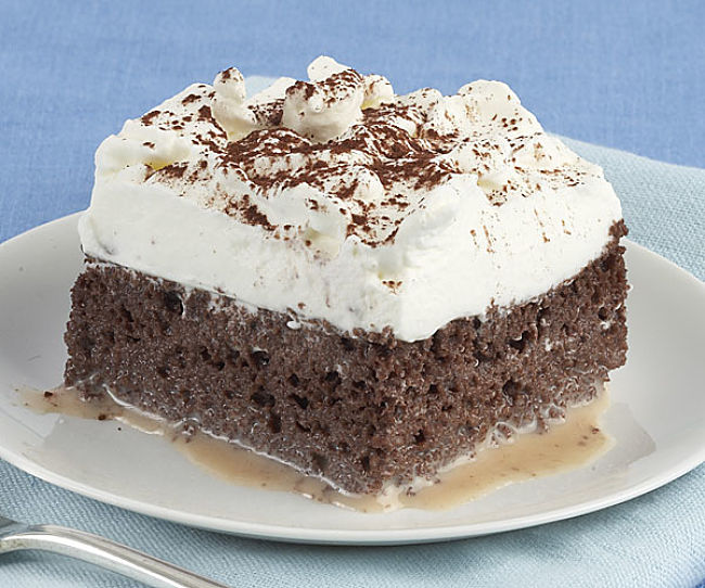 Chocolate Tres Leches Cake - see how to make it here
