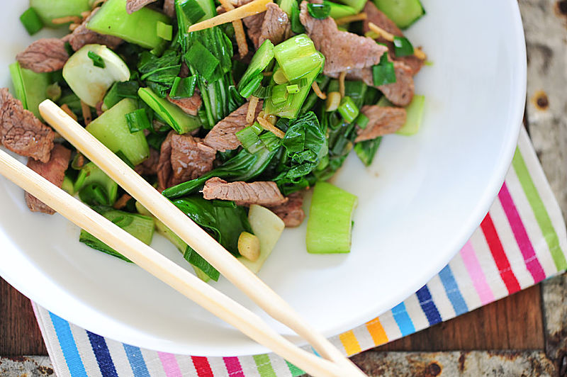 Velveting makes stir-fried beef more tender and adds a crispness to the outer surface of the pieces.