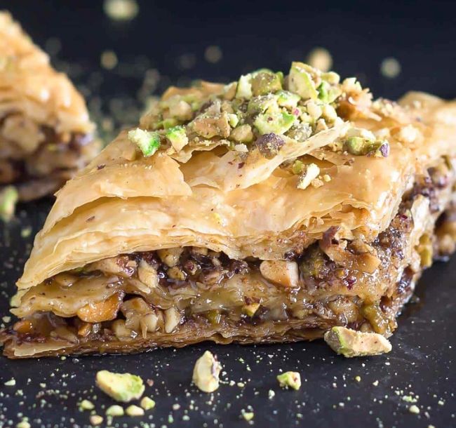 Homemade Baklawa is a delightful rich treat, snack or dessert loved by all family members, young and old