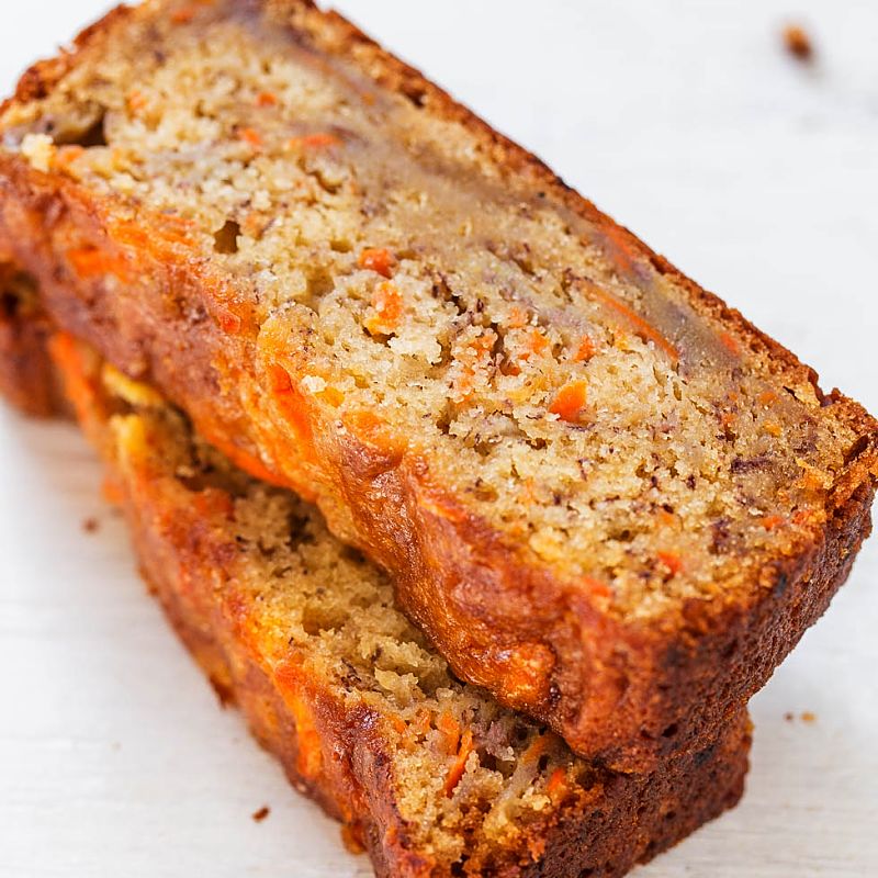  Adding carrot boosts the flavor and added a delightful color and texture to the bread